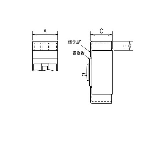 端子カバー TCL−4SW3