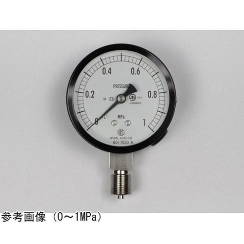 普通形圧力計(Φ75) 立形A枠 蒸気用