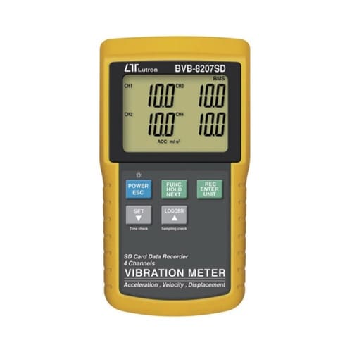 4チャンネルSDカード付振動計 BVB−