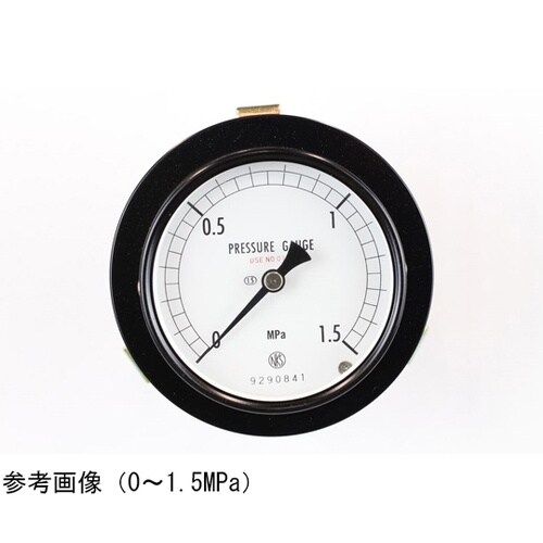 普通形圧力計(Φ75) 禁油 埋込形D枠