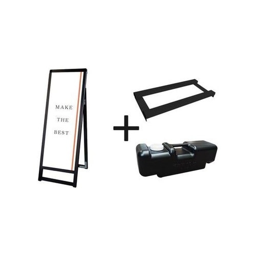 ブラックバリウススタンド看板アクリルA3