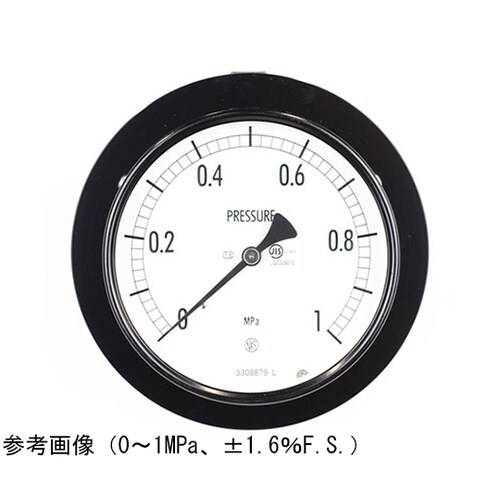 普通形圧力計(Φ100) 埋込形D枠(取