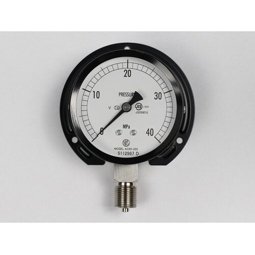 普通形圧力計(Φ75) 立形B枠 耐振用