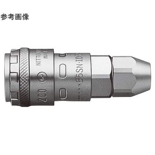 ナットカプラ200(ソケット)鋼鉄(クロ