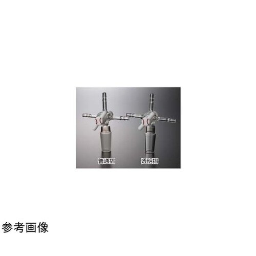 摺付四方PTFEコック(PTFEC18)