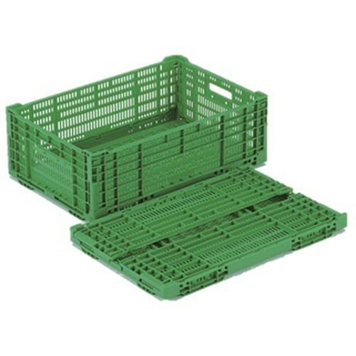 折りたたみコンテナー グリーン RS−M