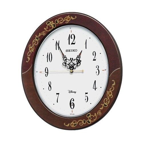 大人ディズニー 電波掛時計 370×32
