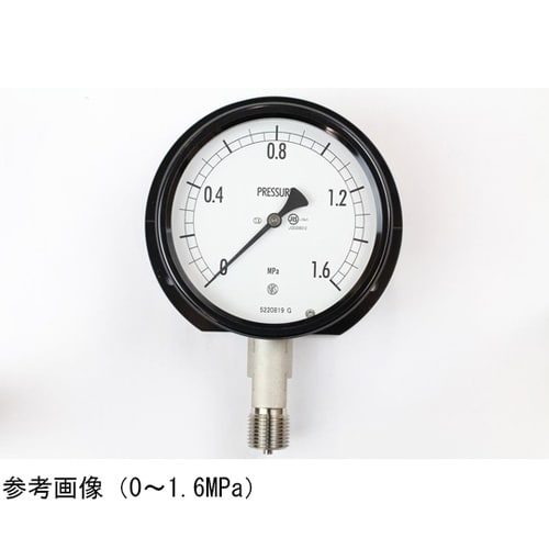 密閉型圧力計(100Φ) 立形B枠 −0