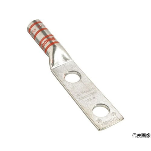 銅製圧縮端子 2穴 電線サイズ AWG3