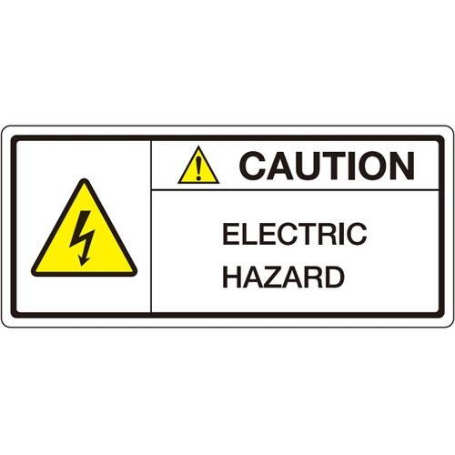 旧規格ラベル ELECTRIC HAZA