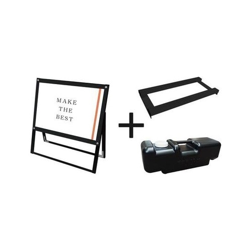 ブラックポスター用スタンド看板 A1横片