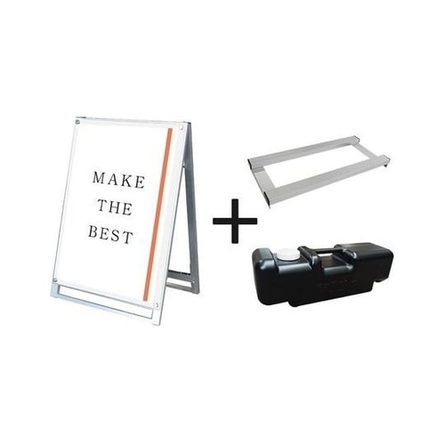 ポスター用スタンド看板マグネジ A1ロウ