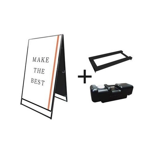 ブラックポスター用スタンド看板 B0両面