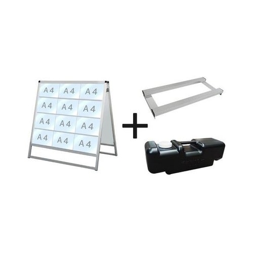 バリウスカードケーススタンド看板 A4横