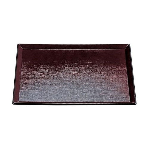 尺3寸耐熱布目長手盆ノンスリップ 新溜(