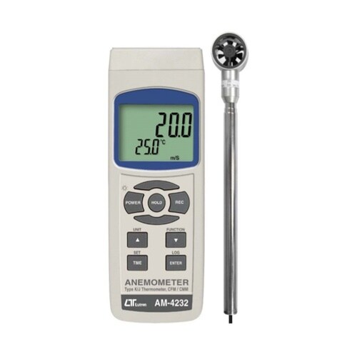 小型ベーン風速風量計 AM−4232