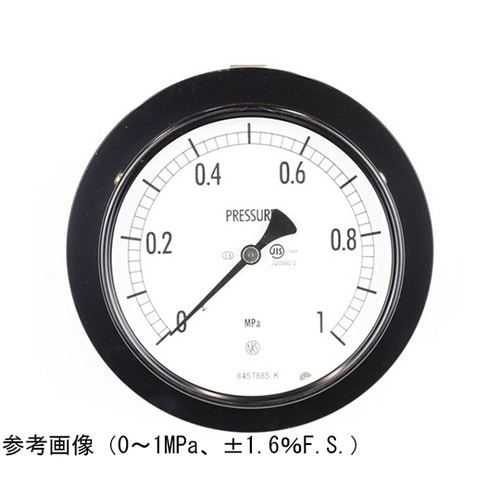 普通形圧力計(Φ100) 埋込形D枠(取