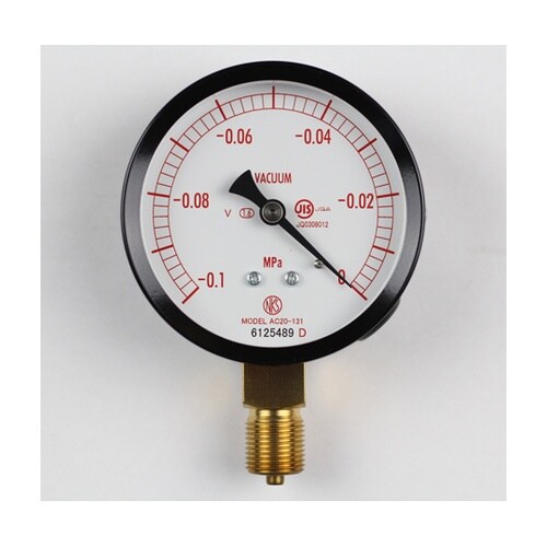 普通形圧力計(Φ75) 真空計(負圧計)