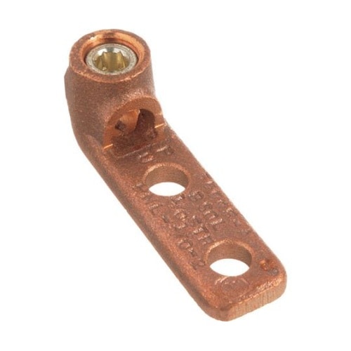 銅製メカニカルコネクター 1穴 取付板