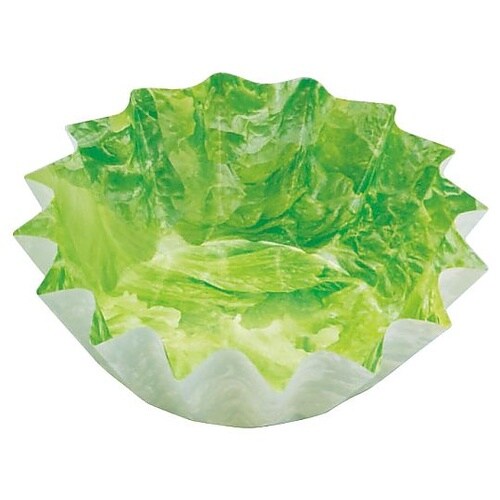 ベジカップ レタス柄(500枚入)ひまわ