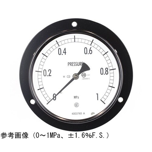 普通形圧力計(Φ100) 埋込形D枠(取