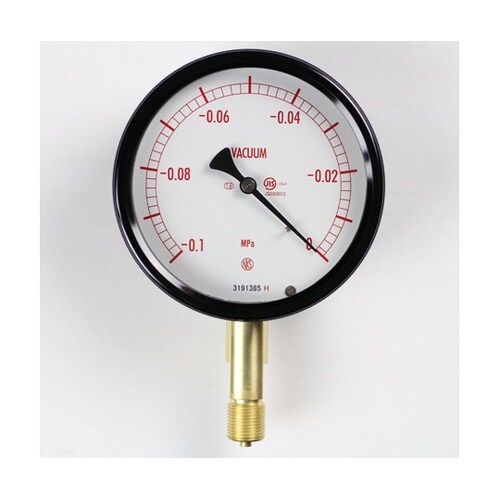 密閉型圧力計(100Φ) 真空計(負圧計