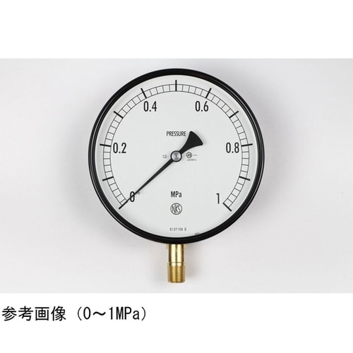 普通形圧力計(Φ150) 立形A枠 0.