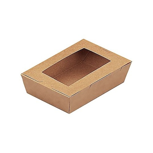 窓付きランチボックス クラフト M 1袋