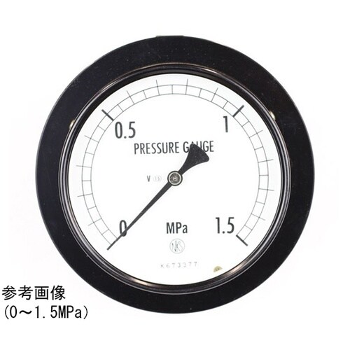 普通形圧力計(Φ100) 埋込形D枠(取