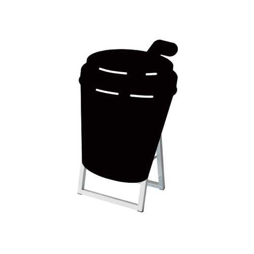 ポップルスタンド看板シルエット 45×6