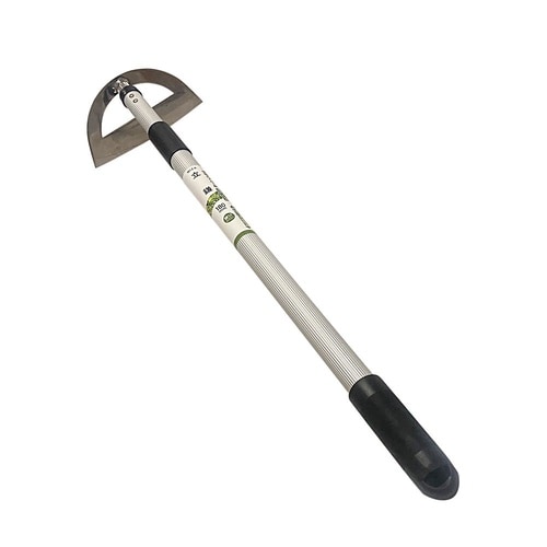 伸縮式アルミ柄立鎌 ステンレス製 180