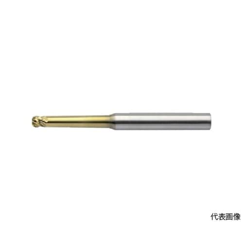 4枚刃テーパネックラジアスエンドミル H