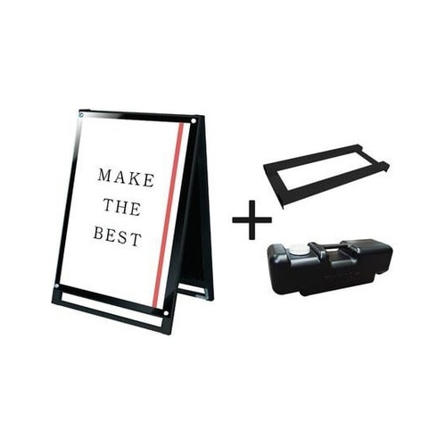 ブラックポスター用スタンド看板 A1ロウ