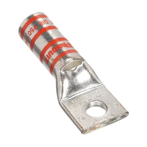 銅製圧縮端子 1穴 電線サイズ AWG3