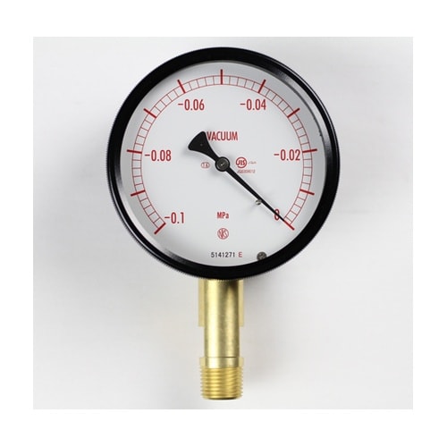 密閉型圧力計(100Φ) 真空計(負圧計