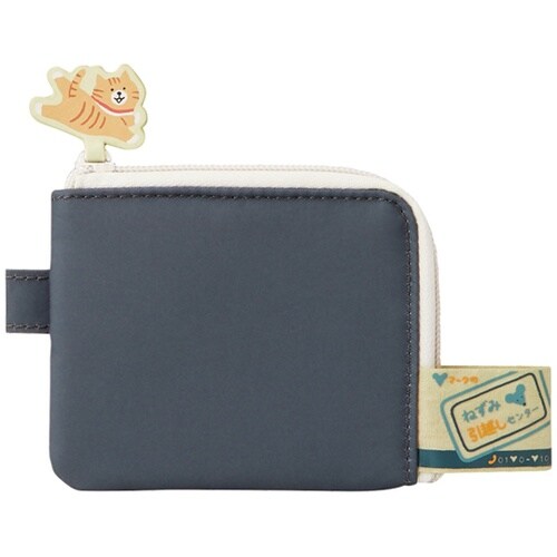 にゃんシーン フラットカードポーチ チャ