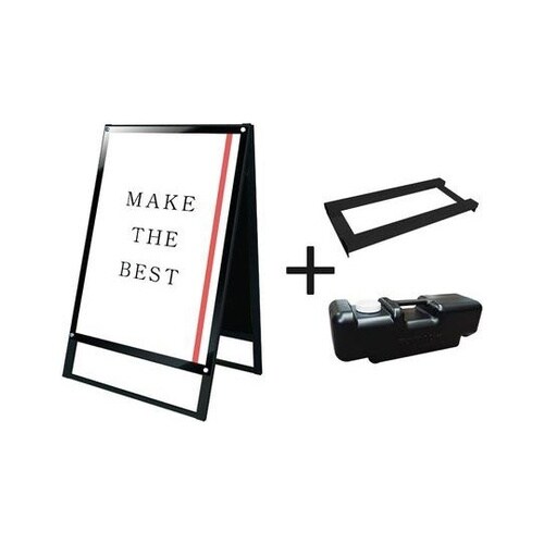 ブラックポスター用スタンド看板 B1両面