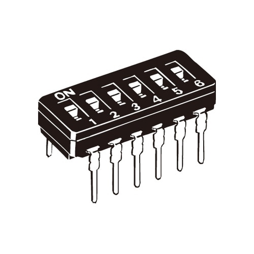 A6D−3100 ディップスイッチ10個