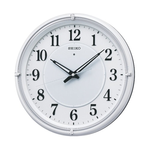 夜見える電波掛時計 φ332×57mm