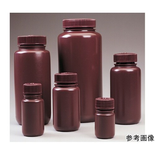 広口褐色軽量ボトル 30mL HDPE
