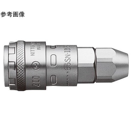 ナットカプラ200(ソケット)鋼鉄(クロ