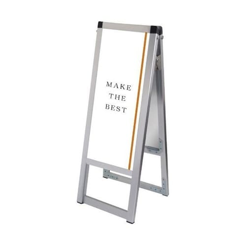 バリウススタンド看板 A4縦縦両面 VA