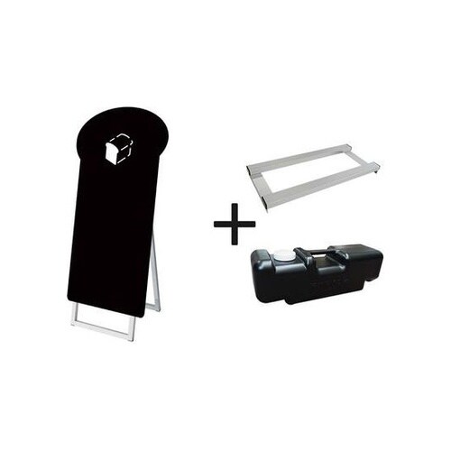 ポップルスタンド看板シルエット 45×9