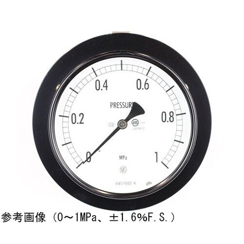 普通形圧力計(Φ100) 埋込形D枠(取