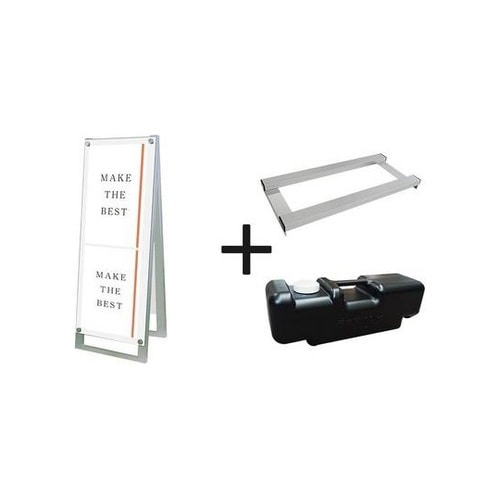 ポスター用スタンド看板 A3縦縦両面ホワ