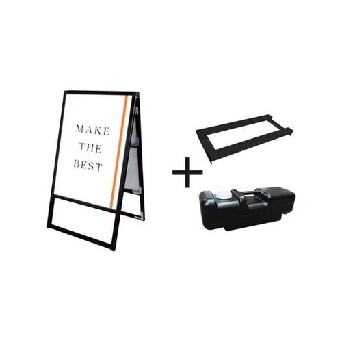 ブラックバリウススタンド看板LED B2