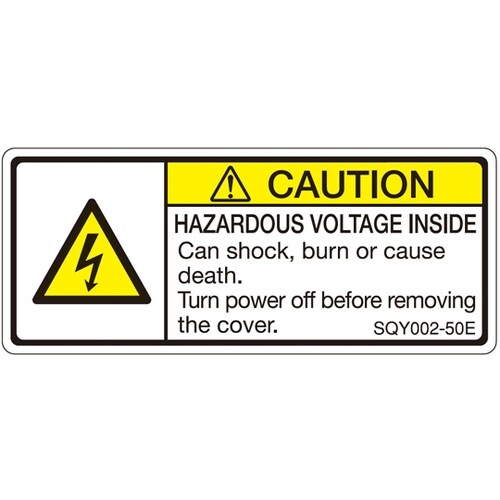 ISO規格準拠ラベル HAZARDOUS