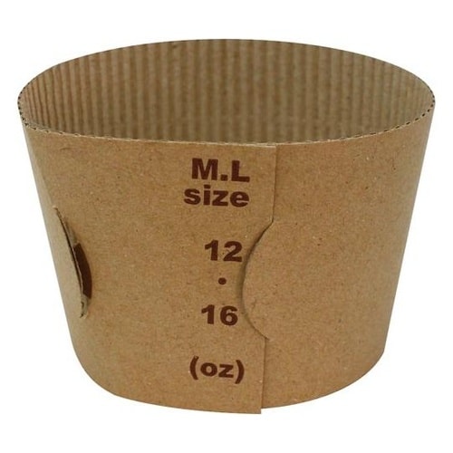 カップスリーブ100枚茶 TS−57