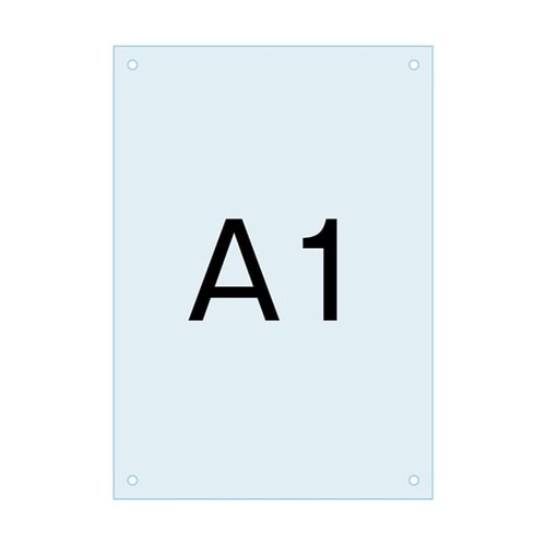 ポスター用スタンド看板−アクリル板A1