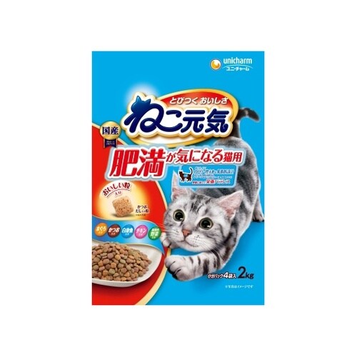 ねこ元気 肥満が気になる猫用 まぐろ・か